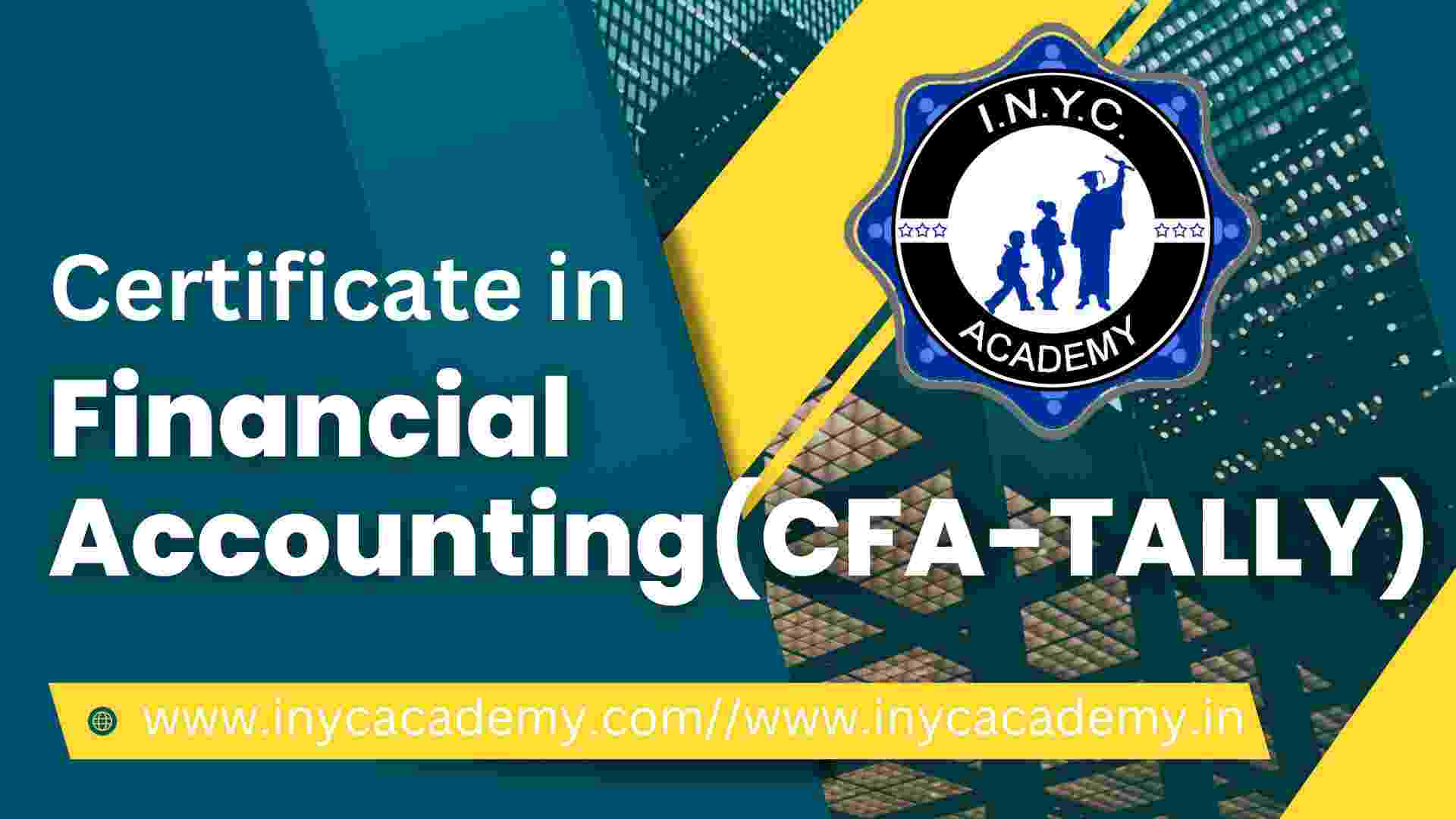 Certificate in Financial Accounting (TALLY)